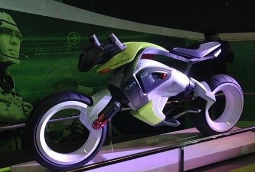 Hero Ion Hydrogen Fuel Cell Concept Bike Auto Freak