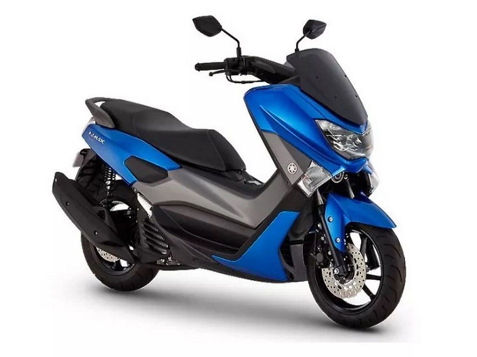Launched in Japan Matte Blue Yamaha  NMax  125 cc maxi 