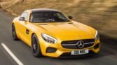 Mercedes-Benz AMG GT 2-door coupe yellow-3