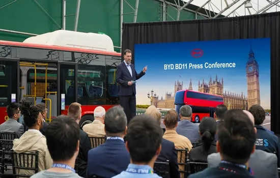 BYD BD11 Double-Decker Bus Launched at London Bus Museum