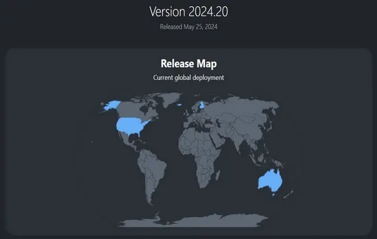 Tesla Update 2024.20 Release Map