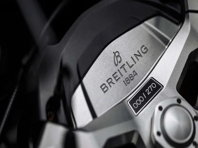Triumph Speed Triple 1200 RR & Breitling Watch Combo