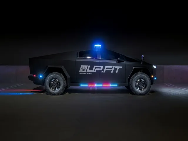 Up.Fit Tesla Cybertruck Cop Car