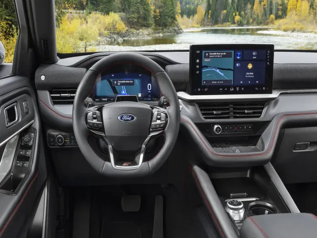 2025 Ford Explorer Dashboard