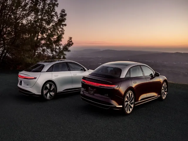 2025 Lucid Air Pure Electric Sedan Colors