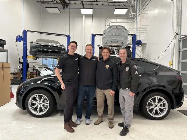 South Pasadena Police 20 Tesla EV Car Fleet