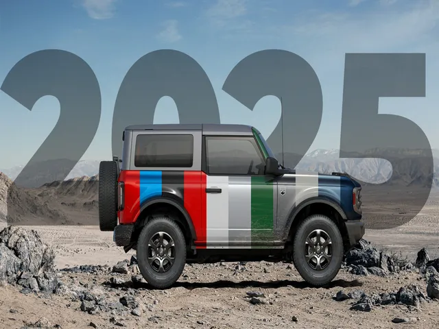 2025 Ford Bronco Colors