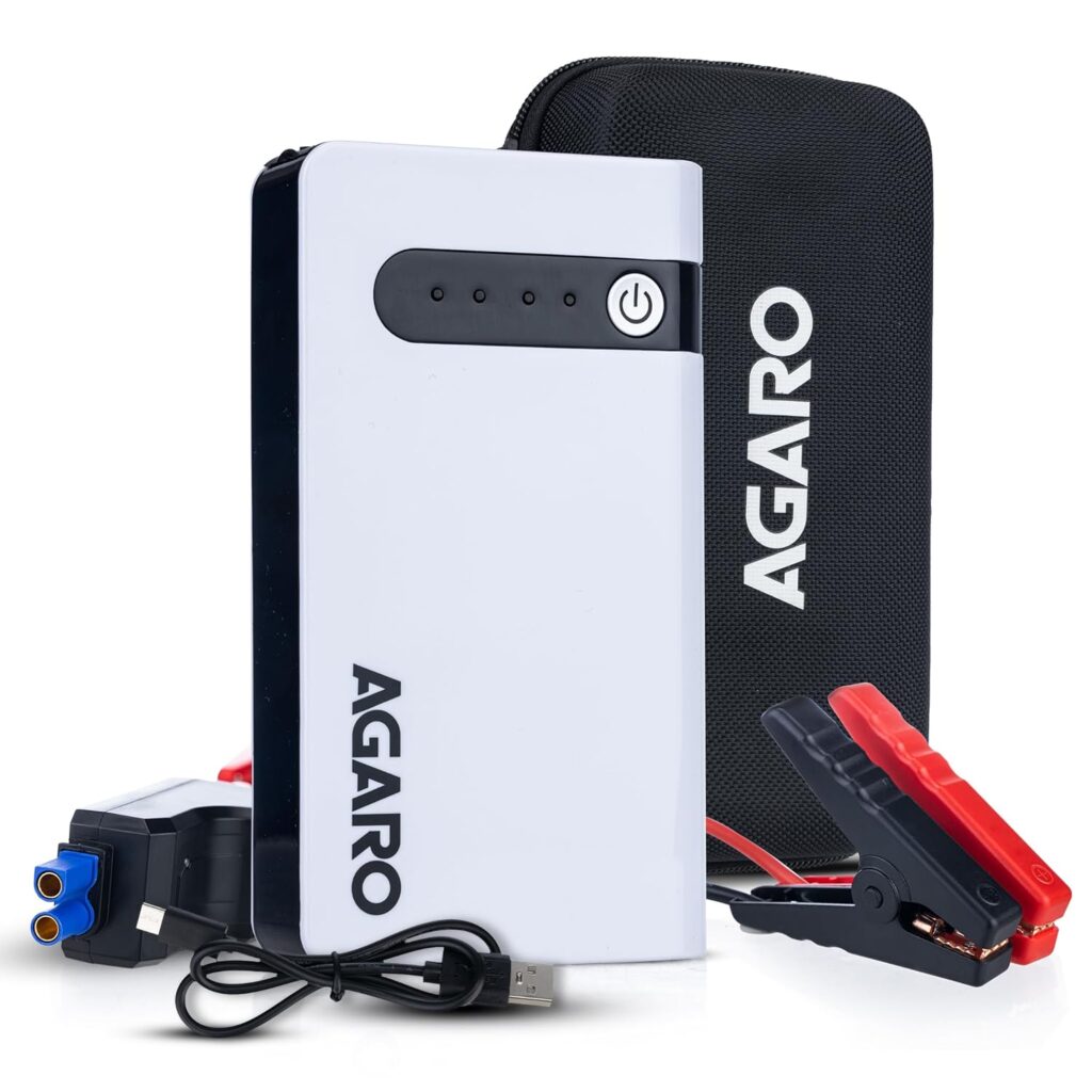 Portable Jump Starter with Power Bank
