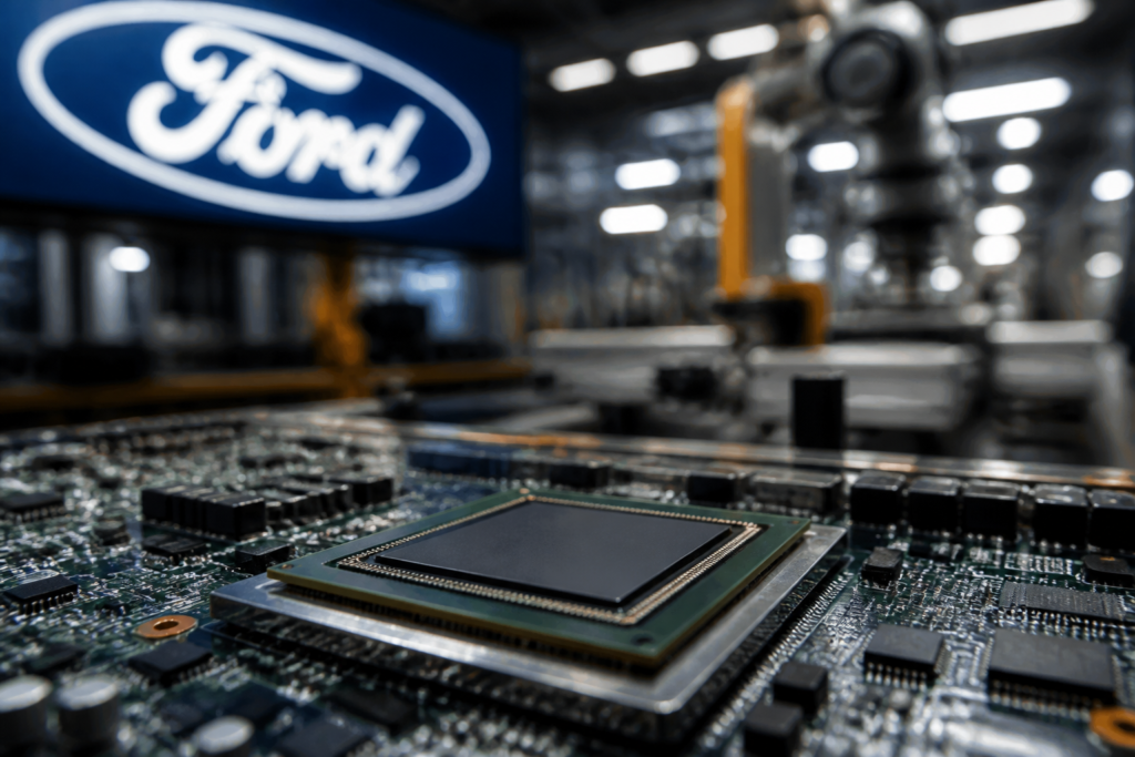 Ford, Micron Sign Long-Term Chip Supply Deal to Secure U.S. Semiconductor Production