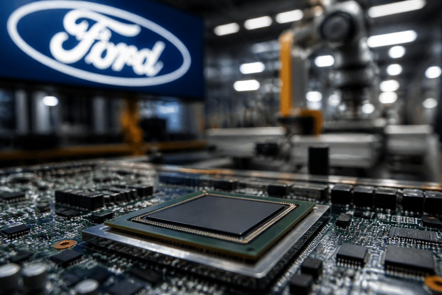 Ford, Micron Sign Long-Term Chip Supply Deal to Secure U.S. Semiconductor Production