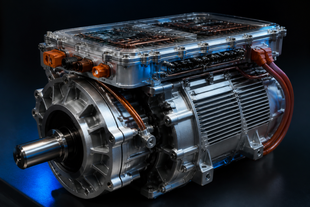 Geely Thunder 16-in-1 Electric Powertrain Achieves Record 93.8% Efficiency