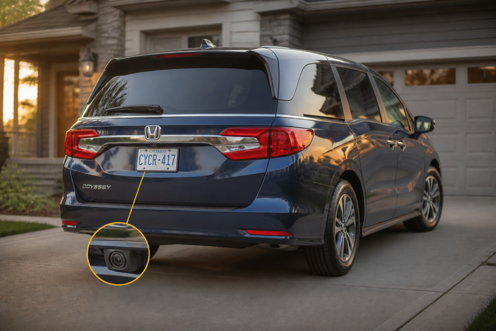 Honda Recalls 325,000 Odyssey Minivans After First Camera Fix Fails, Switches to Sony