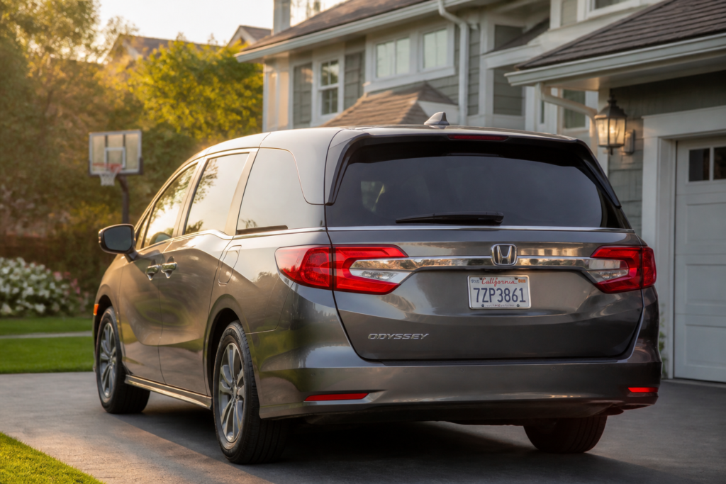 Honda Recalls 325,000 Odyssey Minivans After First Camera Fix Fails