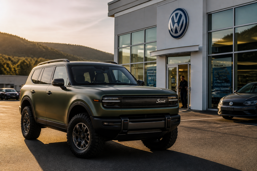 Scout Motors Faces Federal Lawsuit in Washington Over Direct-Sales Model