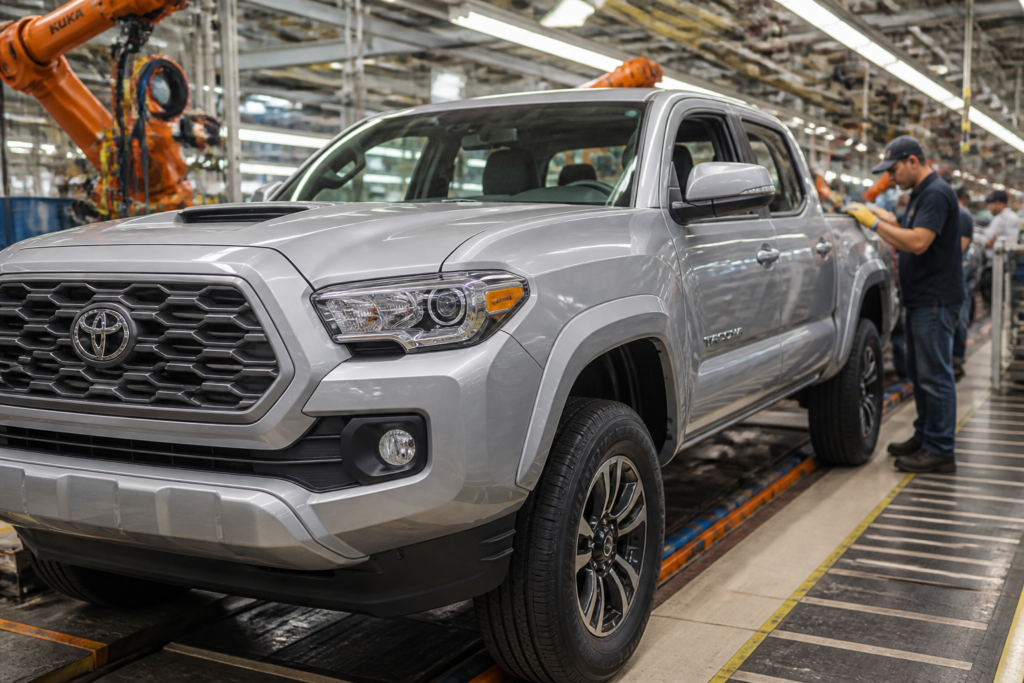 Toyota Invests $3.6B to Move Tacoma Production from Mexico to Texas, Creating 2,000 Jobs