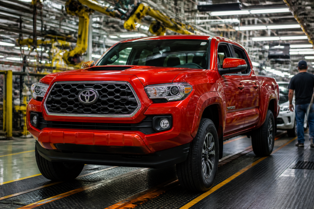 Toyota Invests $3.6 Billion to Move Tacoma Production from Mexico to Texas
