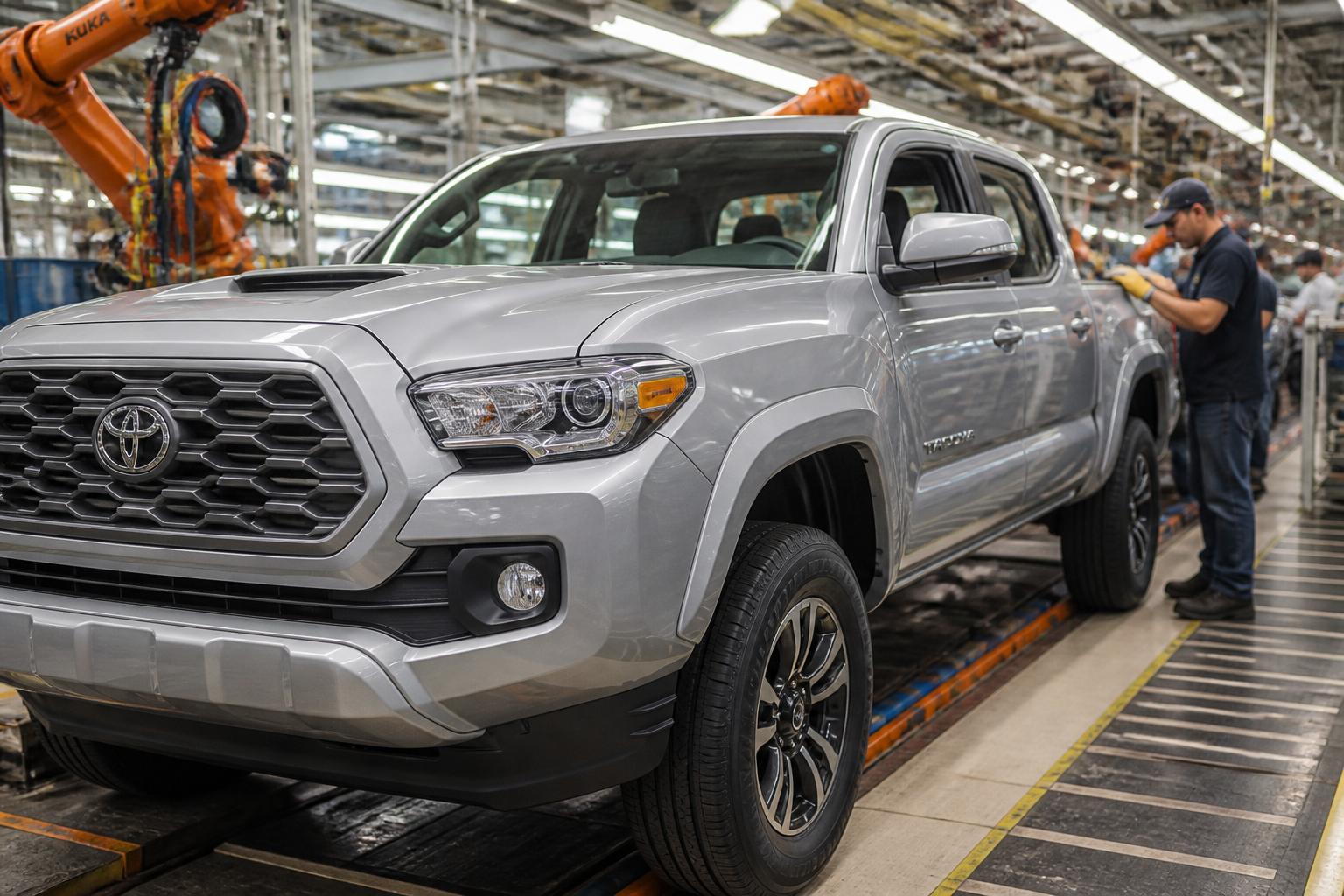 Toyota Invests $3.6B to Move Tacoma Production from Mexico to Texas, Creating 2,000 Jobs