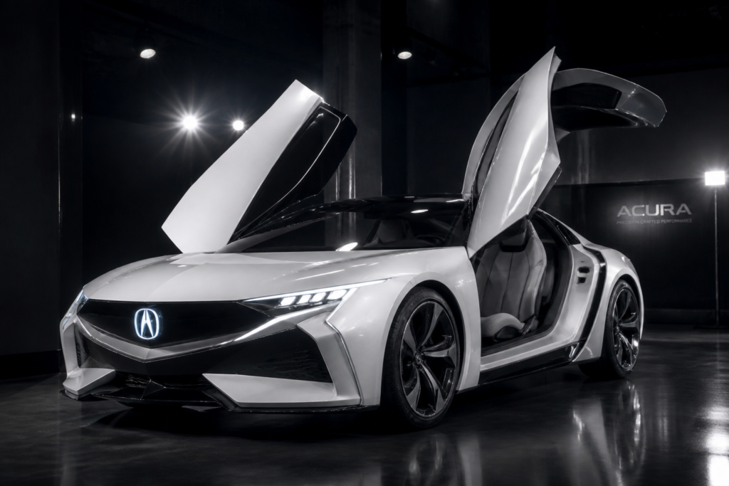 Acura Concept With Gullwing Doors Previews Bold New Production Design Direction