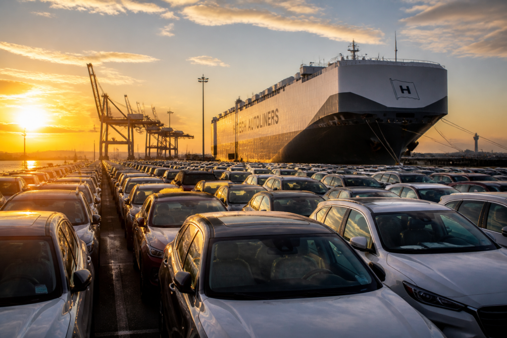 China Auto Sales Collapse Forces Automakers to Pivot to Export Markets