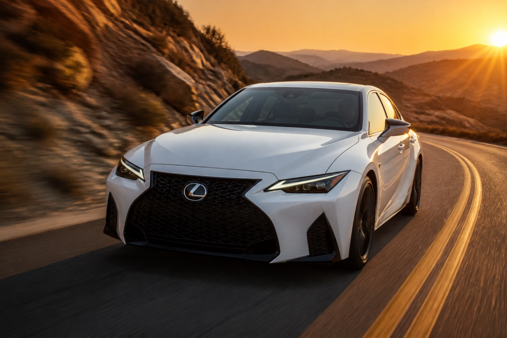 2026 Lexus IS 350 F Sport Loses Ground to Rivals, Edmunds Review Finds