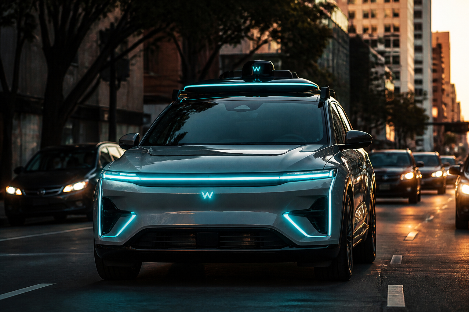 Cyan Lighting Approved for Autonomous Vehicles by U.S. Federal Regulators