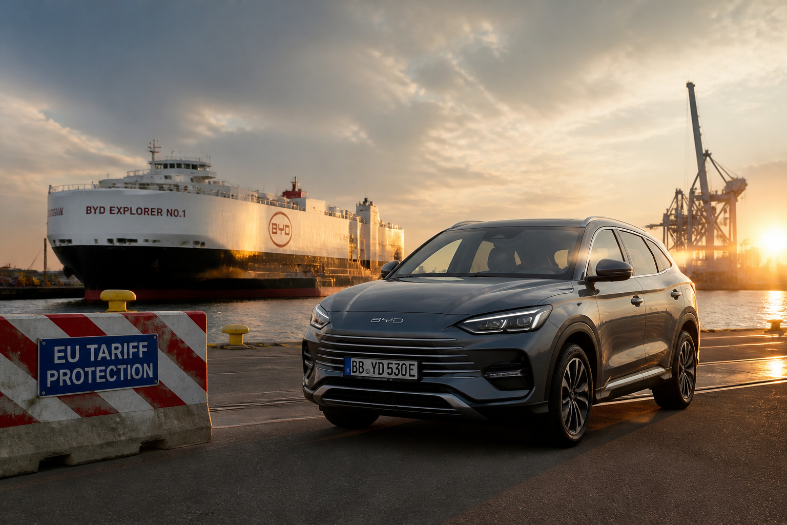 EU Caps Chinese Hybrid Car Imports at 350,000 Annually in New Trade Restriction