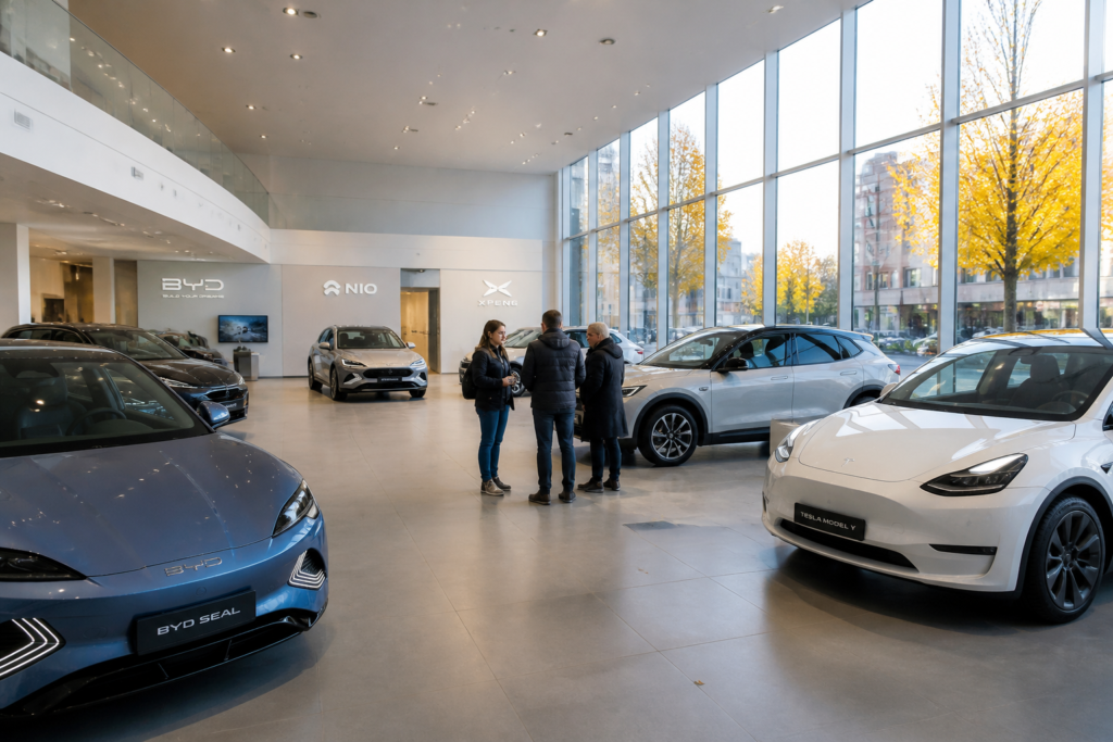 European Car Sales Surge 10% in September on EV and Chinese Brand Growth