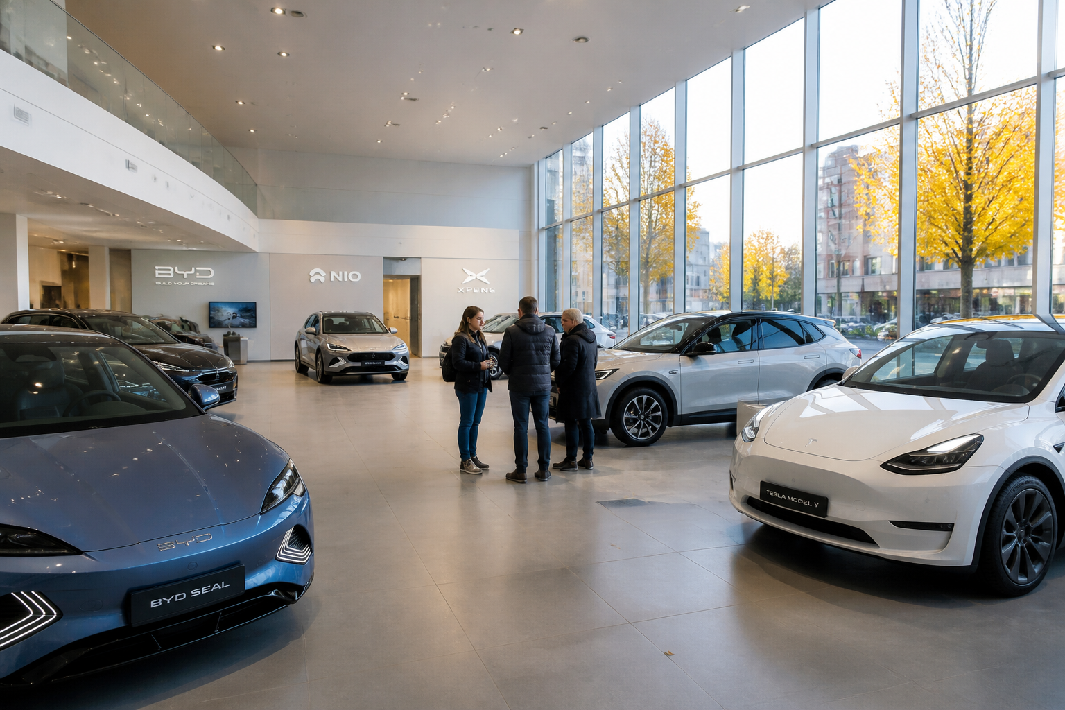 European Car Sales Surge 10% in September on EV and Chinese Brand Growth
